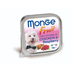 Monge Fruits 狗餐盒 雞肉山莓 100g (MO3215)