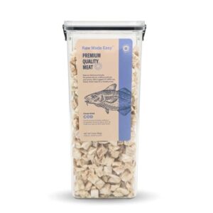 Raw Made Easy – 冷凍脫水小方塊150g [鱈魚][貓犬用]