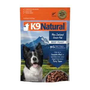 K9 Natural 凍乾狗糧 – 牛肉盛宴 500g