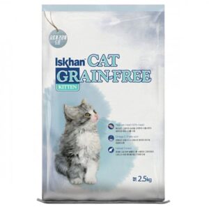 Iskhan 益健 - 無穀物三文魚雞肉幼貓糧 2.5kg