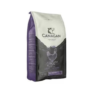 Canagan 原之選 - 無穀物走地雞老犬配方(減肥/老犬用)- (2KG-12KG)