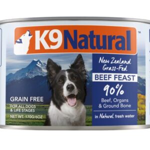 K9 Natural 狗罐頭 – 牛肉盛宴 170g