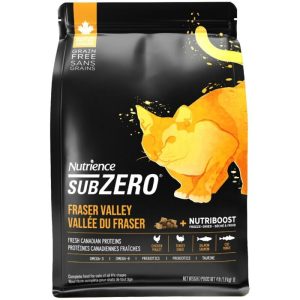 Nutrience SubZero -凍乾鮮雞肉無穀物全貓糧 - 雞、火雞、海魚 - (1.8KG-4.5KG)