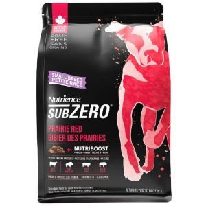 Nutrience SUBZERO - 無穀物狗乾糧  凍乾鮮牛肝粒 (紅肉及海魚) -小型犬配方-(1.8KG-4.5KG)