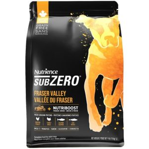 Nutrience SUBZERO - 無穀物全犬糧 – 凍乾鮮雞肉+ 雞、火雞、海魚狗糧配方 (1.8KG-10KG)