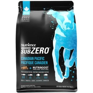 Nutrience SUBZERO - 無穀物狗乾糧  七種魚、凍乾鮮三文魚及鯡魚肉粒（全犬配方)- (1.8KG-10KG)