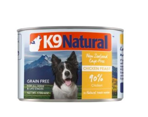 K9 Natural 狗罐頭 – 雞肉盛宴 170g