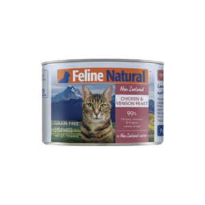 K9 Feline Natural 貓罐頭 – 雞肉及鹿肉 170g