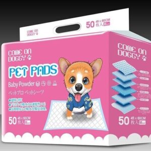 Come On Doggy 精靈狗 – 爽身粉香味2呎寵物尿墊 (45*60cm)