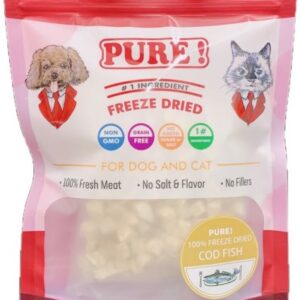 Pure! FD凍乾純鱈魚肉粒 200g