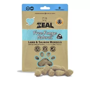 Zeal 紐西蘭 – 無穀物冷凍脫水羊+三文魚純肉 100g