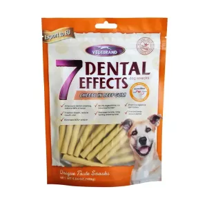 VegeBrand - 7重趣味扭扭棒 芝士牛肉趣味 潔齒棒 160g (橙袋)