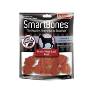 SmartBones - 牛肉味 小型潔齒骨 4" (6條)