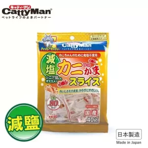 CattyMan – 減塩蟹肉風味薄片 40g