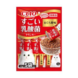 Ciao - 勁量乳酸菌夾心乾糧 吞拿魚節味  (22g x5)