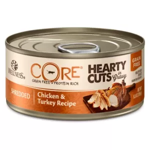 Wellness CORE厚切 雞肉火雞貓罐頭 5.5oz
