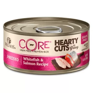 Wellness CORE厚切 白魚三文魚貓罐頭 5.5oz