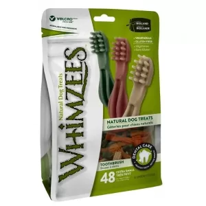Whimzees 唯潔 - 迷你/小型犬專用高效潔齒骨（混色）(小型犬)