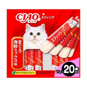 INABA CIAO 果凍條 (吞拿魚 雞肉) 15g x 20pcs