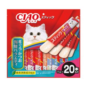 INABA CIAO 果凍條 (吞拿魚 鰹魚) 15g x 20pcs