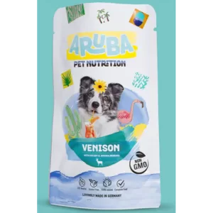 Aruba 鹿肉配芹菜和夜櫻莓狗鮮食包 100g