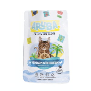 Aruba 鹿肉和雞肉配蔓越莓和奇異子貓鮮食包