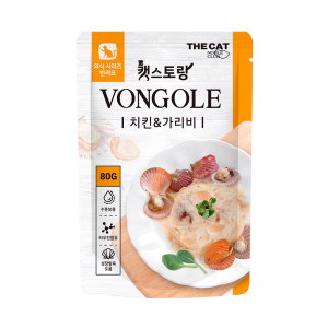 Vongole The Cat-韓國製-貓濕包-雞肉配扇貝-70g
