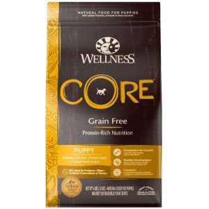 Wellness Core-狗糧-無穀物-幼犬低敏成長配方-去骨雞及火雞-(4lb-26lb)