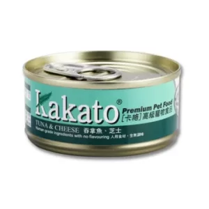 Kakato -狗和貓通用罐頭 -鮪魚與乳酪Tuna & Cheese (Dogs & Cats) Canned- (70G -170G)