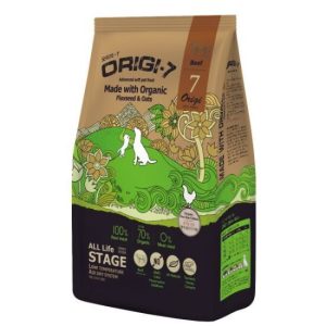ORIGI-7 - 韓國頂級有機風乾軟身糧- 放牧牛配方-(2KG-6kg)