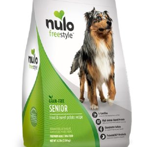 Nulo – 狗糧- 老犬配方 -鱒魚，甘薯 – (2KG-11KG)
