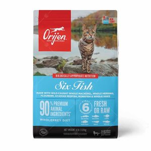 Orijen 渴望 – Six Fish六種魚[全貓]-(1.8KG-5.4KG)