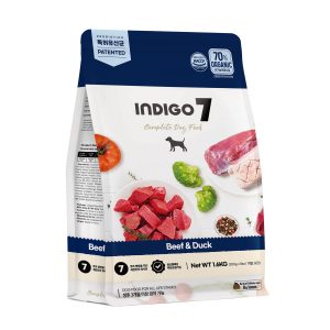 Indigo 7-全犬糧-挑嘴配方牛肉+鴨肉-(1.6KG-5.2KG)