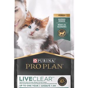 PRO PLAN - PURINA® -  舒敏LIVECLEAR系列-貓乾糧 – 幼貓配方 - 雞肉-1.45KG