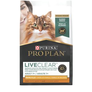 PRO PLAN - PURINA® -舒敏LIVECLEAR系列- 貓乾糧 – 成貓 7+ 配方 - 雞肉-1.45KG