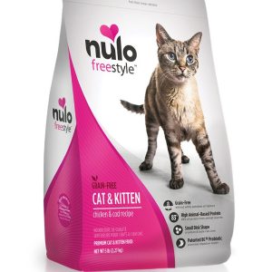 Nulo – 貓糧- 幼及成貓配方 -鱒魚，雞 – (2.3KG-5.5KG)