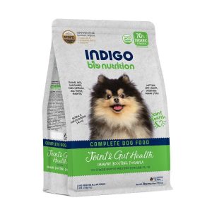 Indigo - 天然有機關節-益生菌腸道保護-三文魚鴨肉配方-(2KG-6kg)
