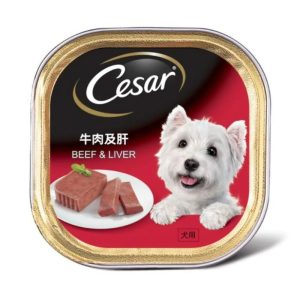 Cesar西莎 -狗濕糧 - 純鮮肉系列 - 牛肉,肝-100g