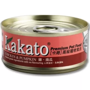 Kakato -罐頭 - 雞南瓜罐頭 Chicken & Pumpkin (Dogs & Cats) -(70G -170G)