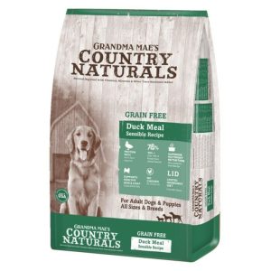 Country Naturals-全犬狗糧 - 無穀物防敏配方 - 鴨肉-(4lbs-25lbs)
