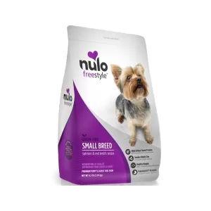 Nulo - 狗乾糧- 小型犬及成犬配方 - 三文魚和紅扁豆 - (2KG)