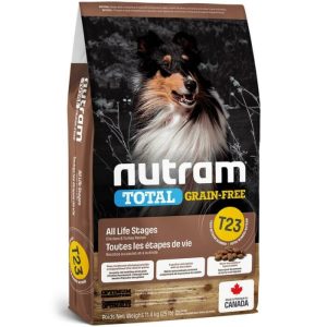 Nutram 加拿大紐頓-狗乾糧 - T23 無榖物無薯大型犬 - 雞火雞配方-(2KG-11.4KG)