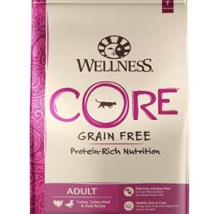 Wellness Core-貓糧-無穀物貓配方-火雞拼鴨肉-(5lb-11lb)