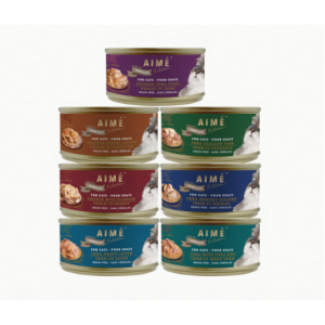 AIME KITCHEN-無穀物獨特營養-貓罐 - 隨機口味24罐-75GX24