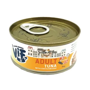 VIF-成貓罐頭 -  吞拿魚配鰹魚 -75g