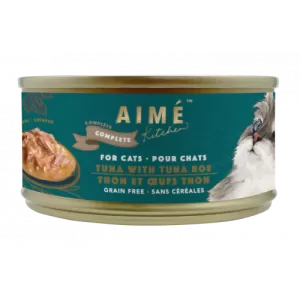 AIME KITCHEN-殿堂主食系列 - 無穀物均衡-貓罐 - 鮮魚子伴吞拿魚-75G