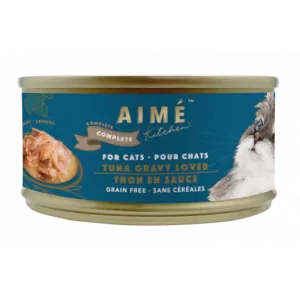 AIME KITCHEN-殿堂主食系列 - 無穀物均衡-貓罐 - 特濃魚汁熬鮮吞拿魚-75G