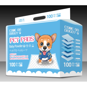 Come On Doggy (Baby Powder)-超厚尿墊(爽身粉味)-33X45 100片