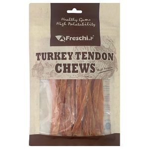 艾富鮮 - 天然火雞筋條潔齒狗小食-100g