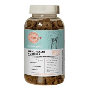 MicrocynAH PhD-狗小食- 口腔潔淨配方-300g-(90pcs)